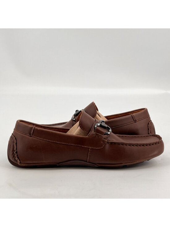 Kenneth Cole Reaction Lyon Bit Driver Size 8 M Espresso Slip-On Loafer Shoe main image 10